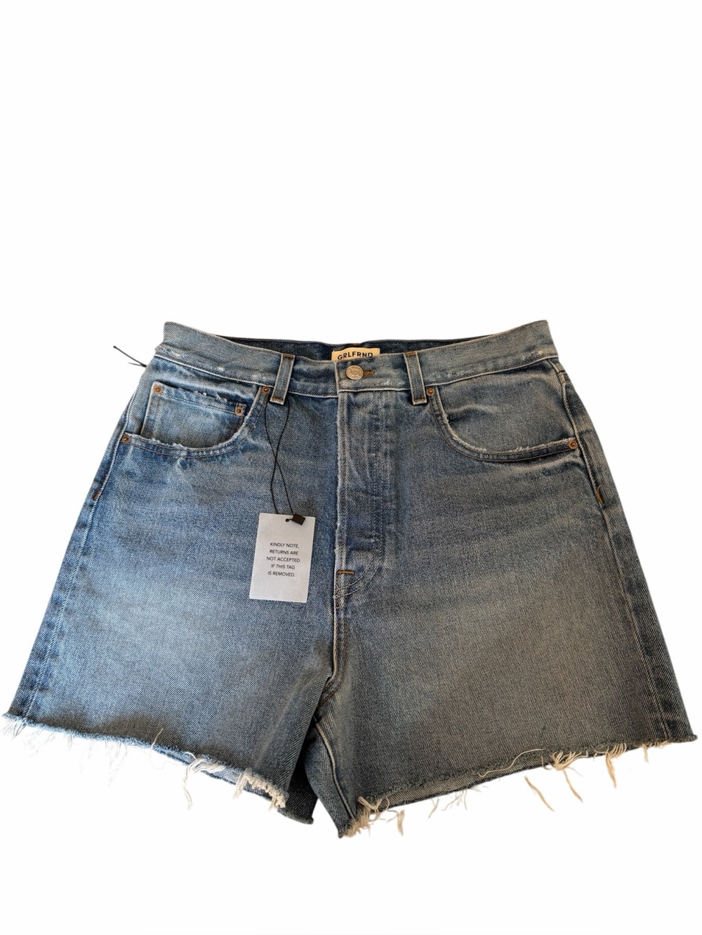 Jules Super High Rise Vintage Short in Wave Hill, size 29, NWT - Picture 2 of 8